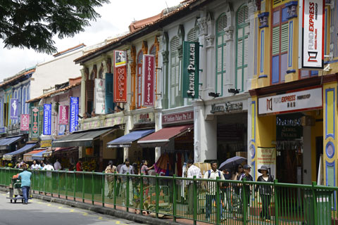 El barrio de Little India El barrio de Little India