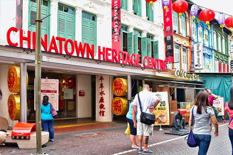 Historia Chinatown Singapur