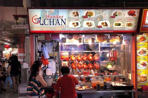 Restaurante con estrella Michelín más barato de Singapur