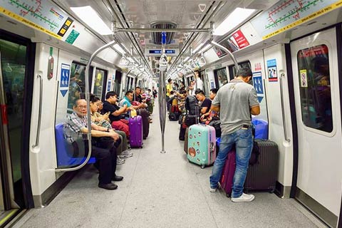 Transporte público Aeropuerto Changi Singapur Transporte público Aeropuerto Changi Singapur