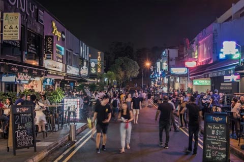 Zonas alternativas de Singapur Zonas alternativas de Singapur